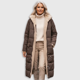 Ester | Vinterfrakke med sherpaforing