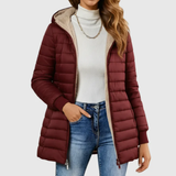 Severina | Sherpaforet vinterfrakke
