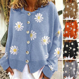 Angel | Sød Cardigan med Tusindfryd