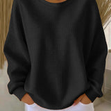 Nuria | Klassisk sweater med struktur