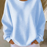 Nuria | Klassisk sweater med struktur