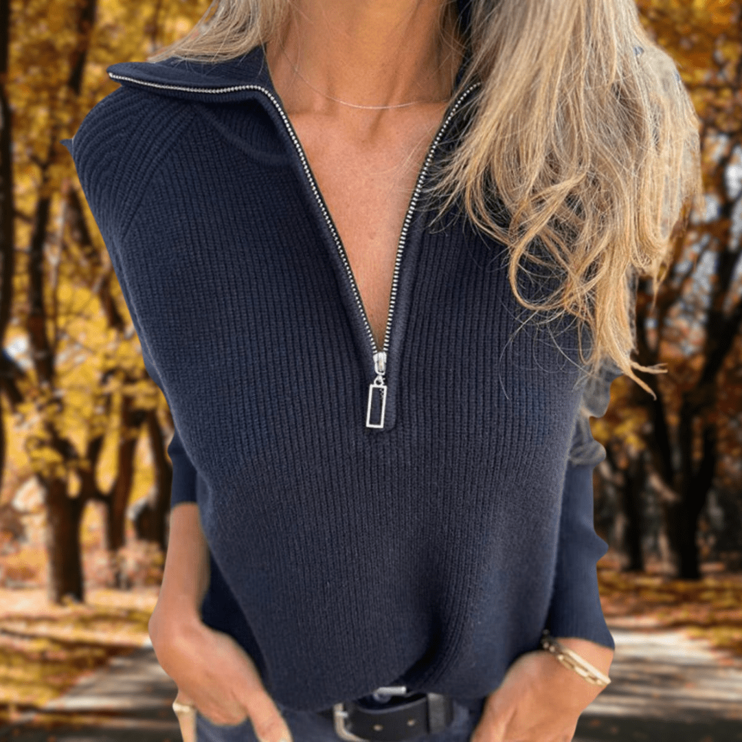 Aileen | Tidløs Strikket Sweater