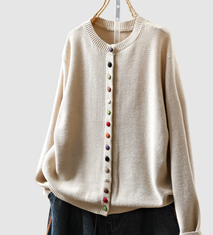 Adalyn | Klassisk cardigan med dekorative knapper