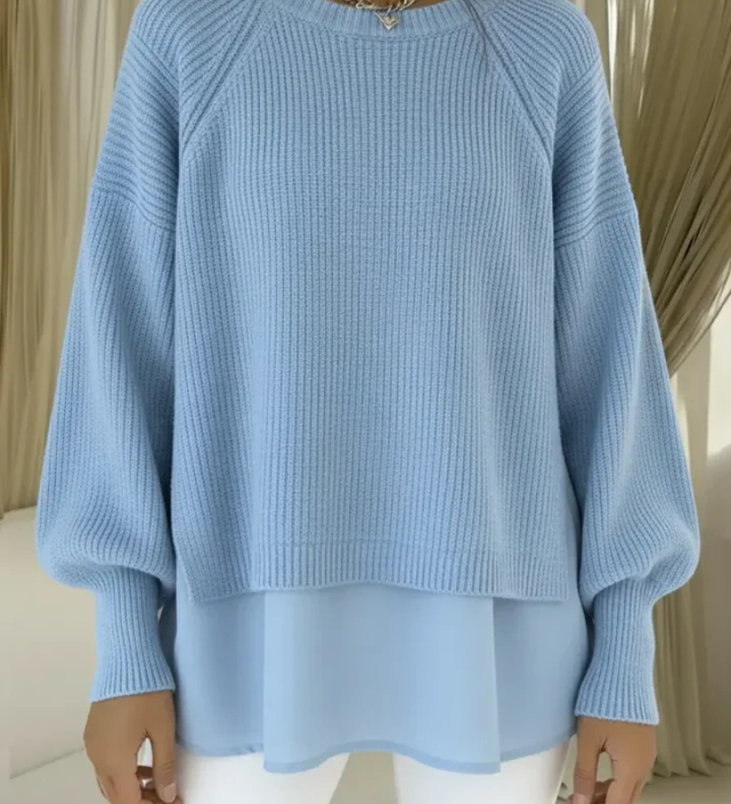 Kestlyn™ | Trøje med lag-på-lag-look til kvinder