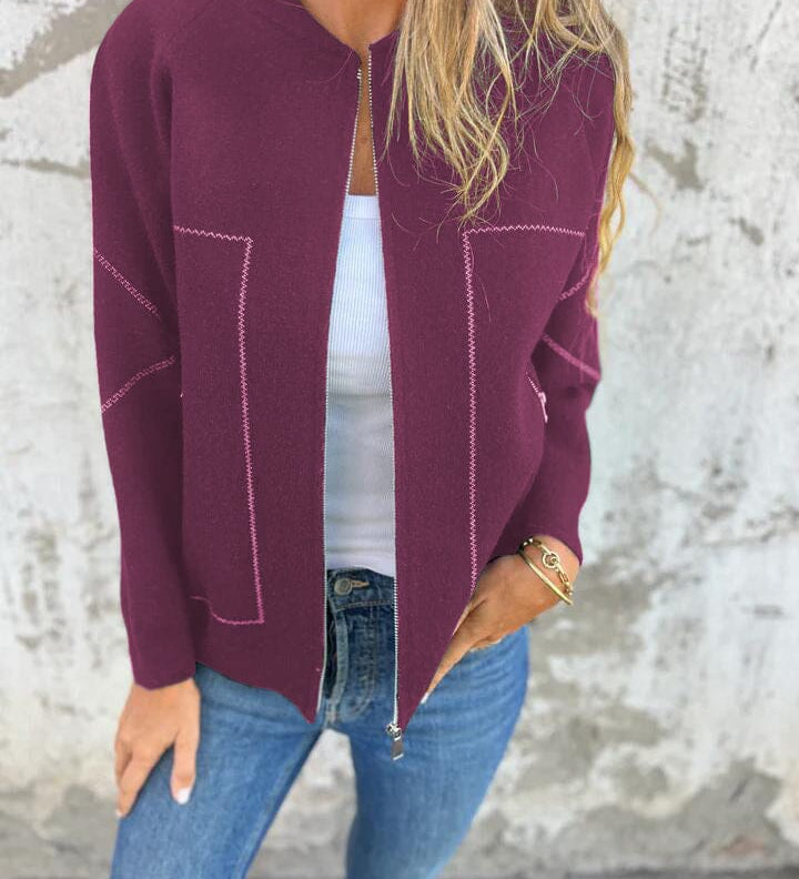 Cassie | Casual Zip Vest