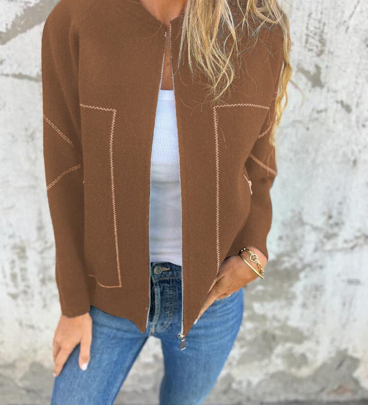 Cassie | Casual Zip Vest