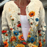 Tansy™ | Vintage cardigan med blomsterprint