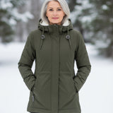 Elda | Sherpa parka