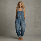 Harriet | Stylish Denim Jumpsuit with Pockets