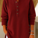 Nieves | Henley-tunika med knapper