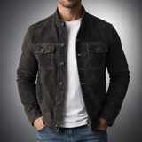Tommaso | Premium Ruskind Bomber Jakke