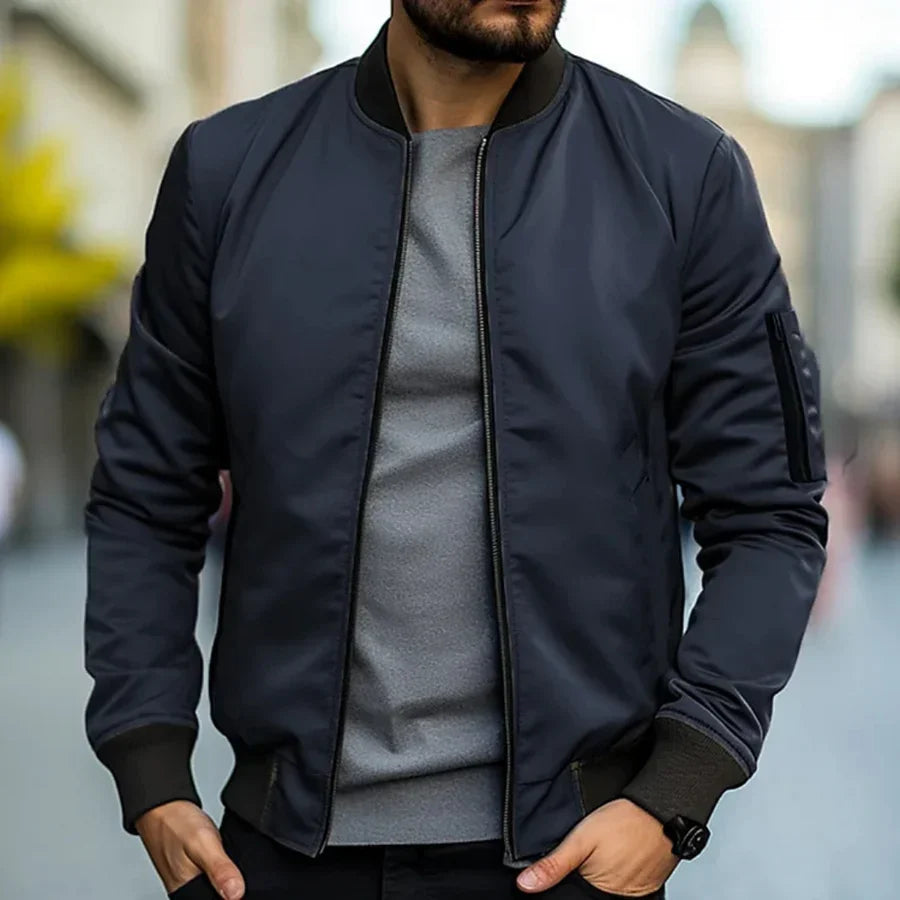 Riccardo | Klassisk Elegant Bomber Jakke