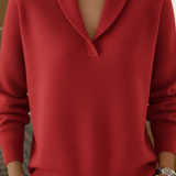 Encarna | Sweater med V-hals