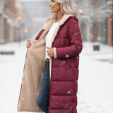 Ester | Vinterfrakke med sherpaforing
