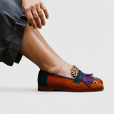 Fallon™ | Brun Leopard Mokkasiner