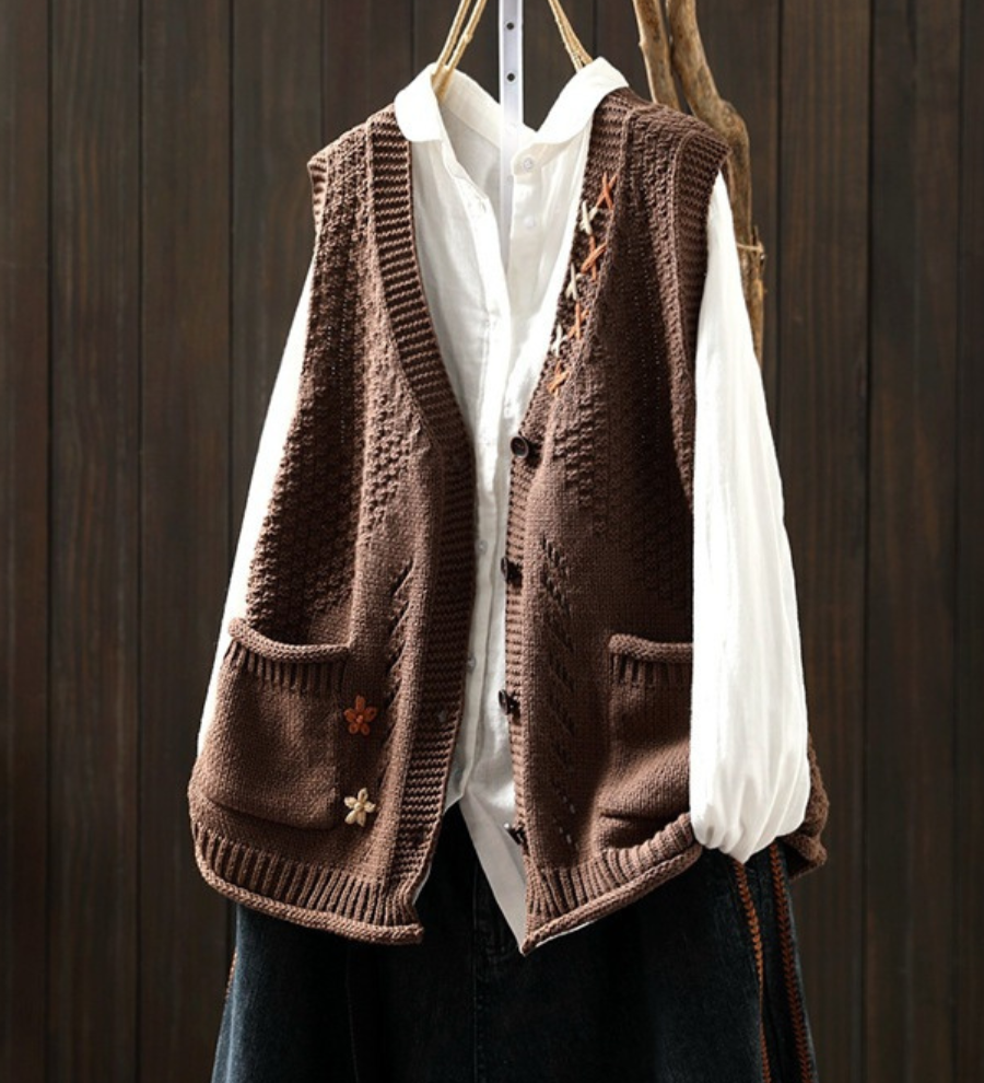Florianne | Strikket vest