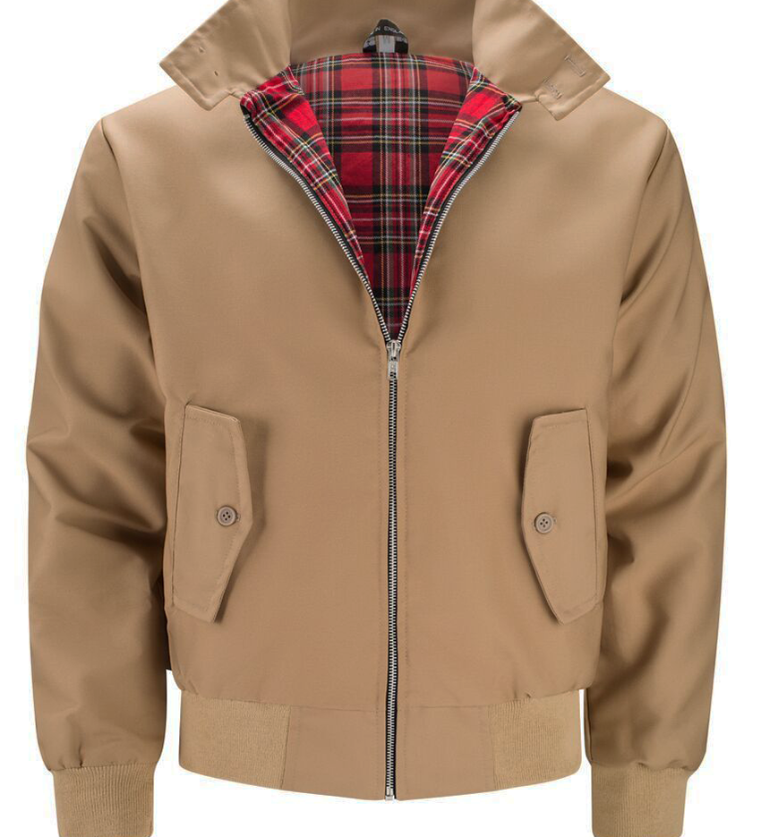 Harryson | Harrington Jakke med Ternet For