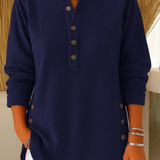Nieves | Henley-tunika med knapper