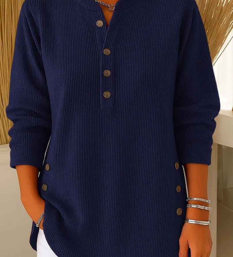 Nieves | Henley-tunika med knapper