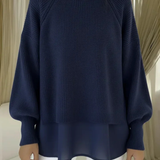Casilda | Sweater med lag-på-lag-look
