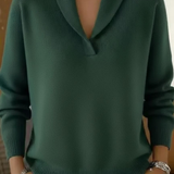 Encarna | Sweater med V-hals