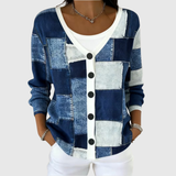 Salomé | Behagelig Strikket Cardigan med Knapper