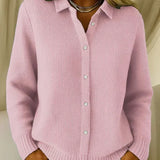 Carmela | Struktureret cardigan med knapper