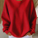 Nuria | Klassisk sweater med struktur