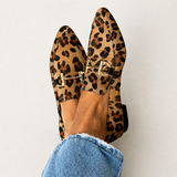 Gia | Elegante Leopard Mokkasiner