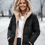 Ester | Vinterfrakke med sherpaforing