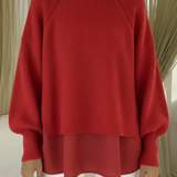 Casilda | Sweater med lag-på-lag-look