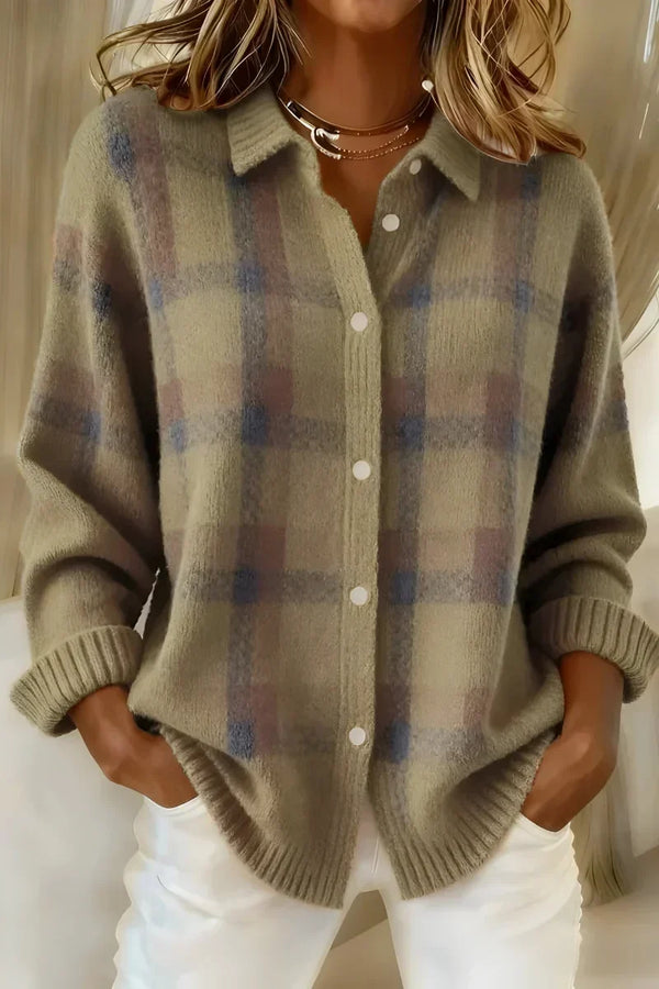 Taylor | Hyggelig Ternet Strik Cardigan