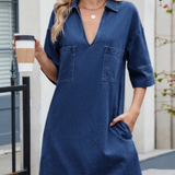 Rosie | Casual Denim Dress