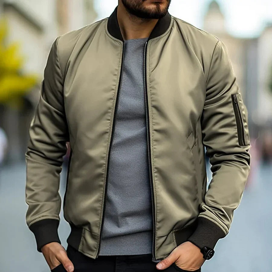 Riccardo | Klassisk Elegant Bomber Jakke