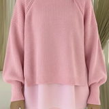 Casilda | Sweater med lag-på-lag-look