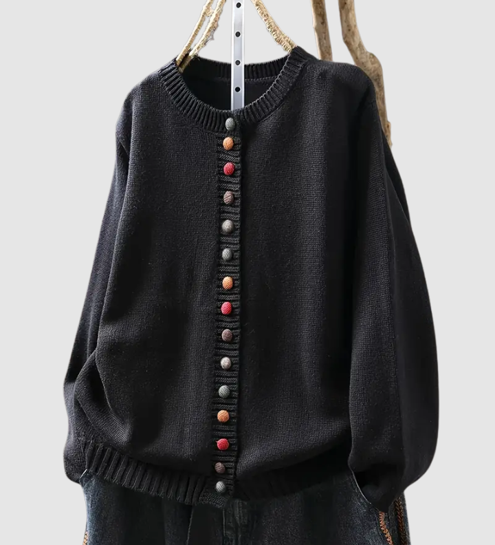 Adalyn | Klassisk cardigan med dekorative knapper
