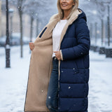 Ester | Vinterfrakke med sherpaforing