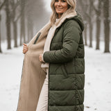 Ester | Vinterfrakke med sherpaforing