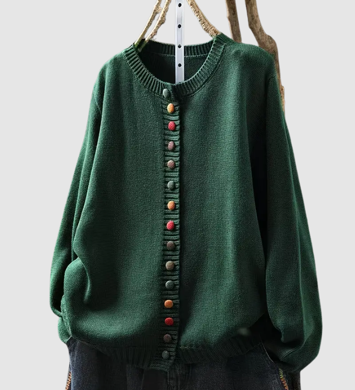 Adalyn | Klassisk cardigan med dekorative knapper