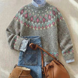 Idora | Chik Vintage Strikbluse