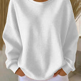Nuria | Klassisk sweater med struktur