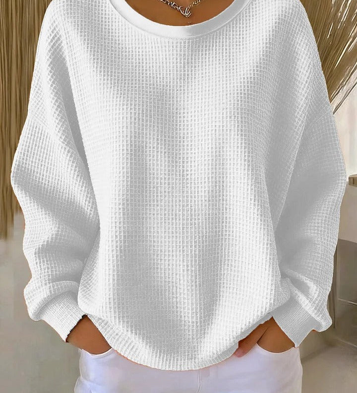 Nuria | Klassisk sweater med struktur
