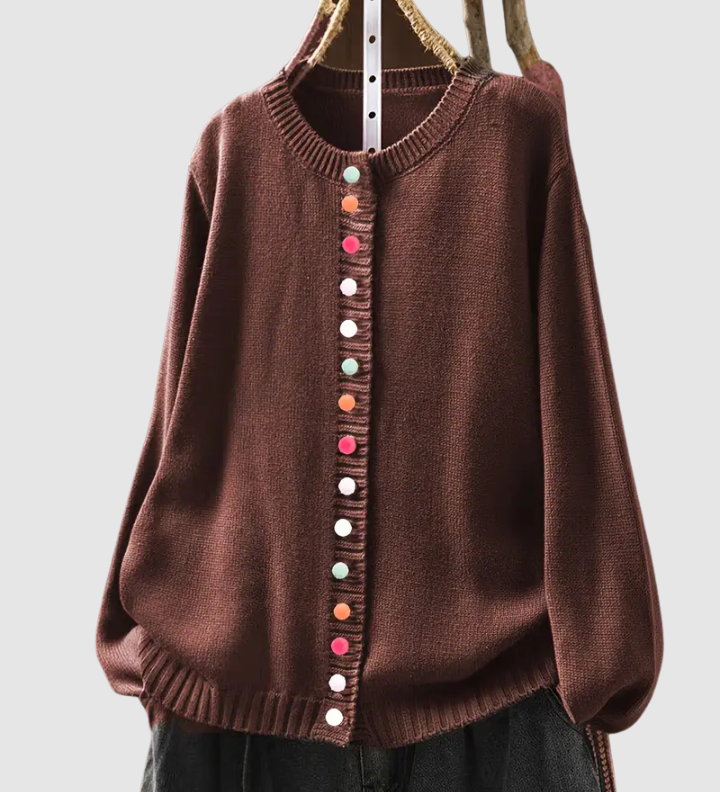 Adalyn | Klassisk cardigan med dekorative knapper