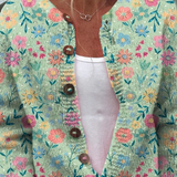 Foxfield™ | Vintage blomstret cardigan til kvinder