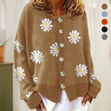 Angel | Sød Cardigan med Tusindfryd