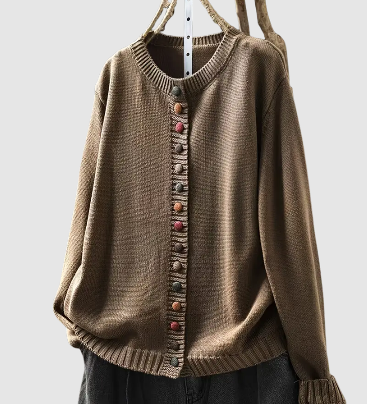 Adalyn | Klassisk cardigan med dekorative knapper