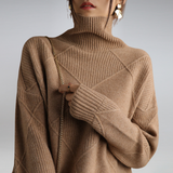 Sienna | Cashmere Rullekrave Sweater