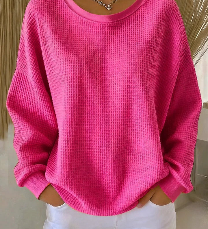 Nuria | Klassisk sweater med struktur