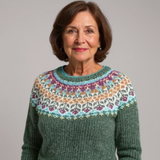 Abigail | Vintage Islandsk Pullover
