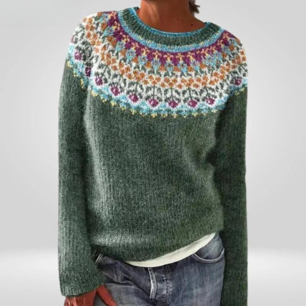 Abigail | Vintage Islandsk Pullover